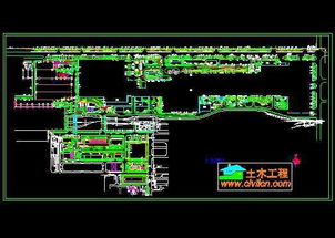 某大型工厂绿化种植设计平面图免费下载 园林绿化及施工